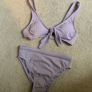 NEVER WORN lavender knot bikini!